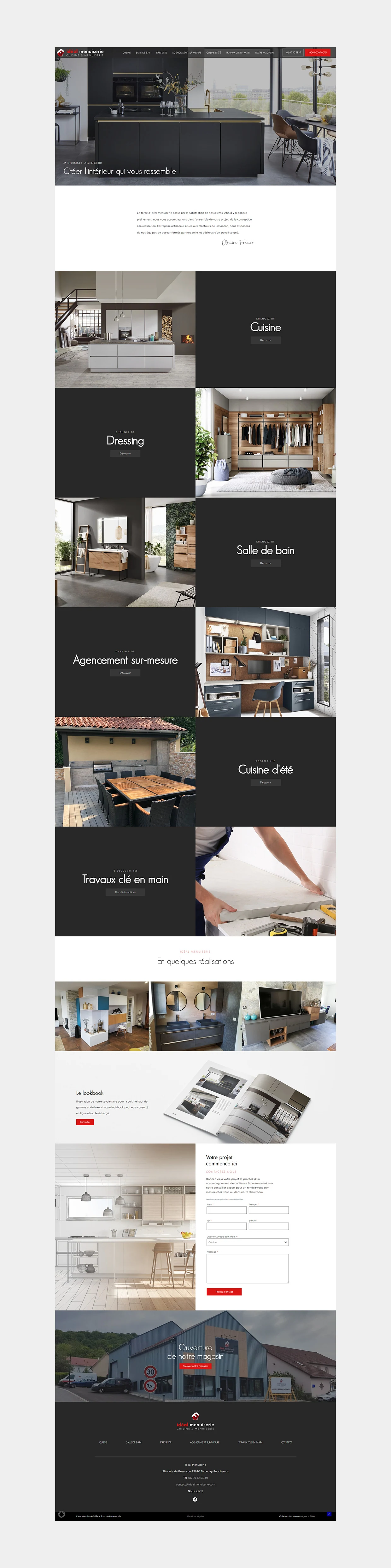 Idéal Menuiserie — aperçu de la réalisation BWA