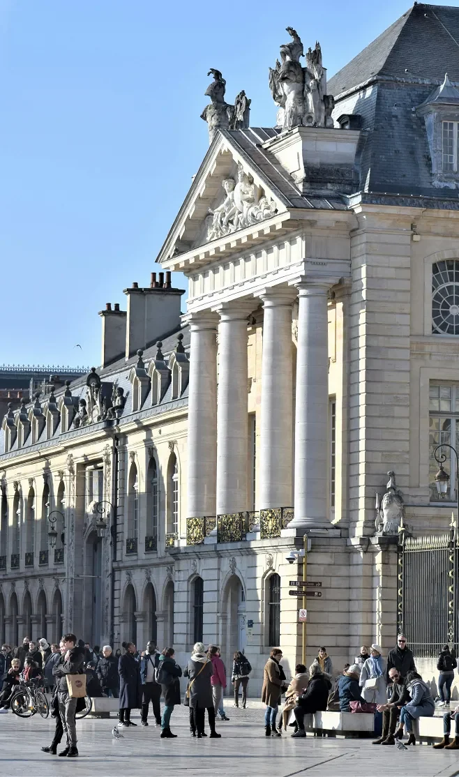 Photographie urbaine de Dijon diffusée par Progestim
